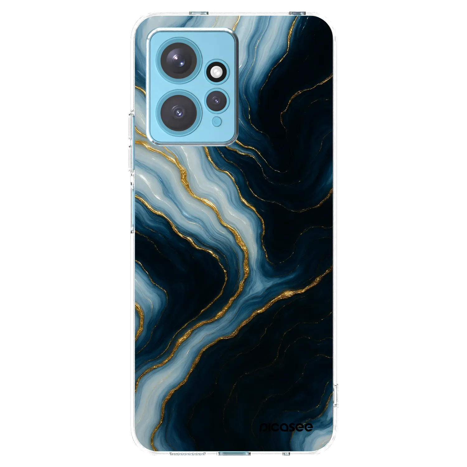 Picasee silikónový prehľadný obal pre Xiaomi Redmi Note 12 4G - Luna
