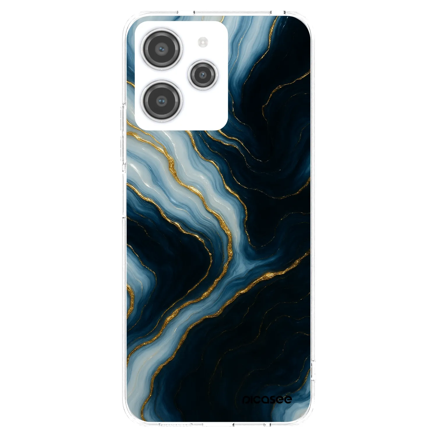 Silikónový prehľadný obal pre Xiaomi Redmi 12 4G - Luna