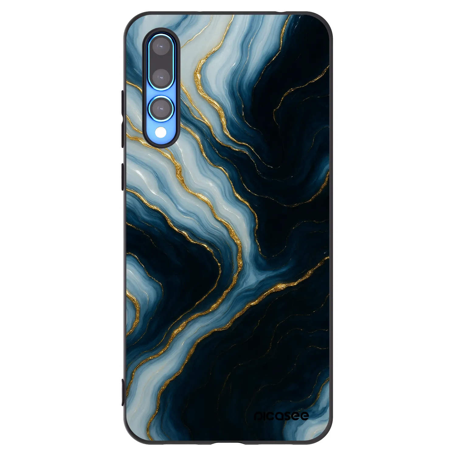 Picasee silikónový čierny obal pre Huawei P20 Pro - Luna