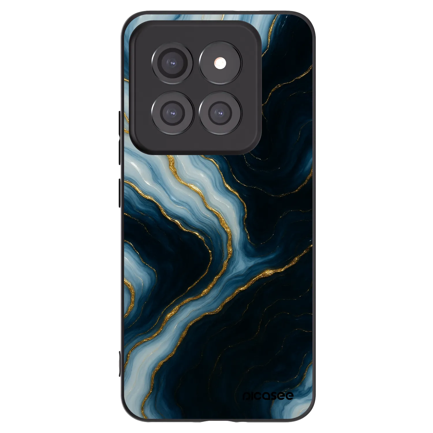 Picasee silikónový čierny obal pre Xiaomi 14 Pro - Luna
