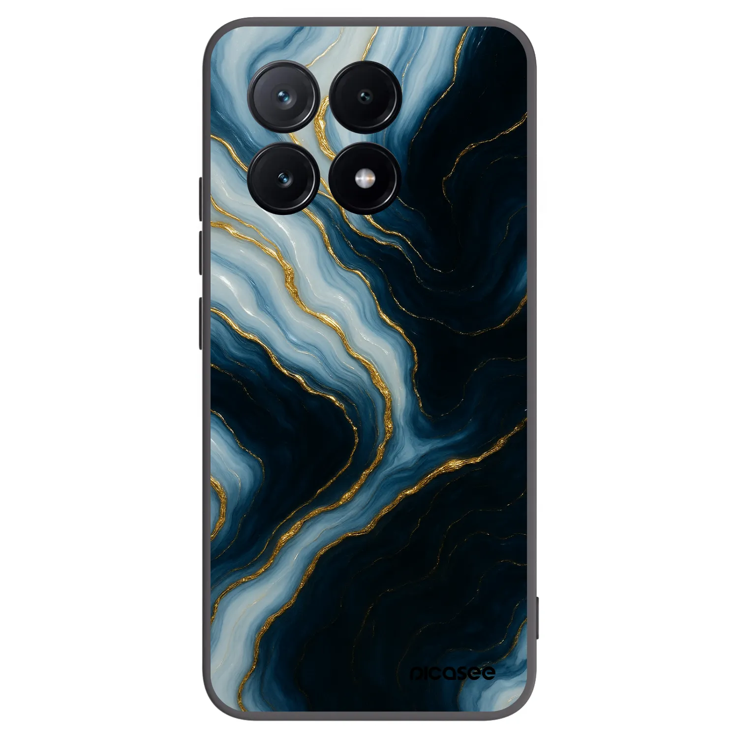 Picasee silikónový čierny obal pre Xiaomi Poco X6 Pro - Luna