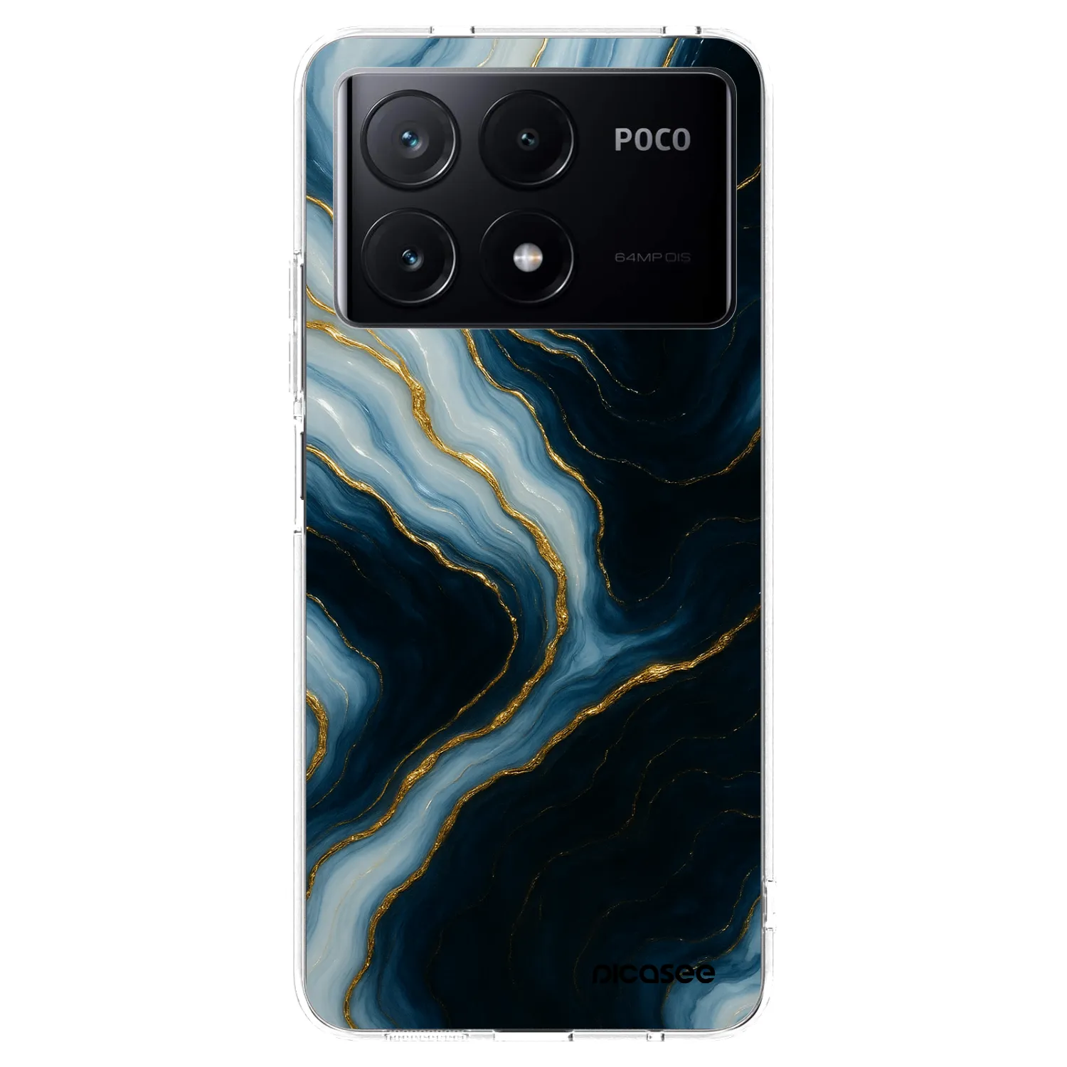 Picasee silikónový prehľadný obal pre Xiaomi Poco X6 Pro - Luna