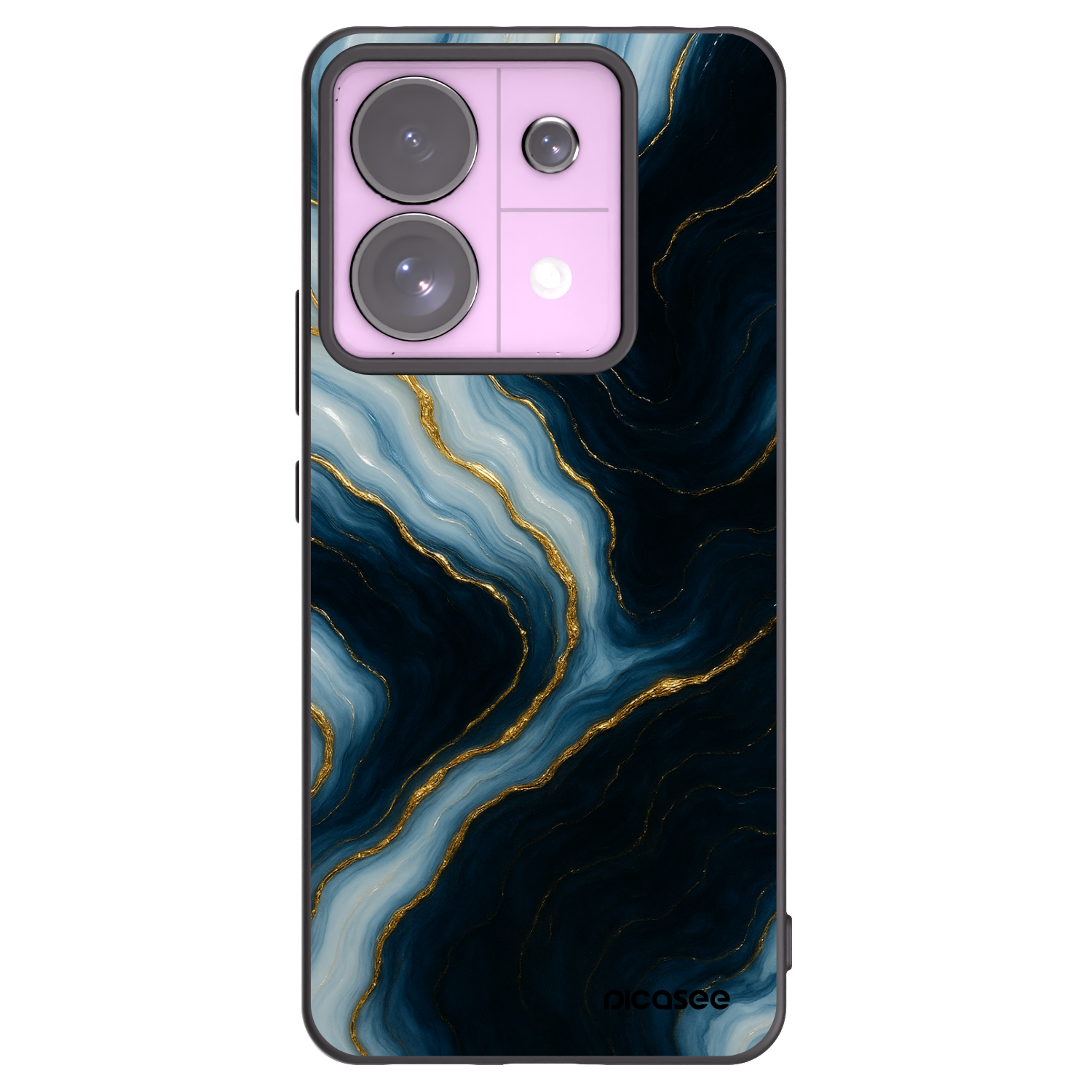 Picasee silikónový čierny obal pre Xiaomi Redmi Note 13 Pro 5G - Luna