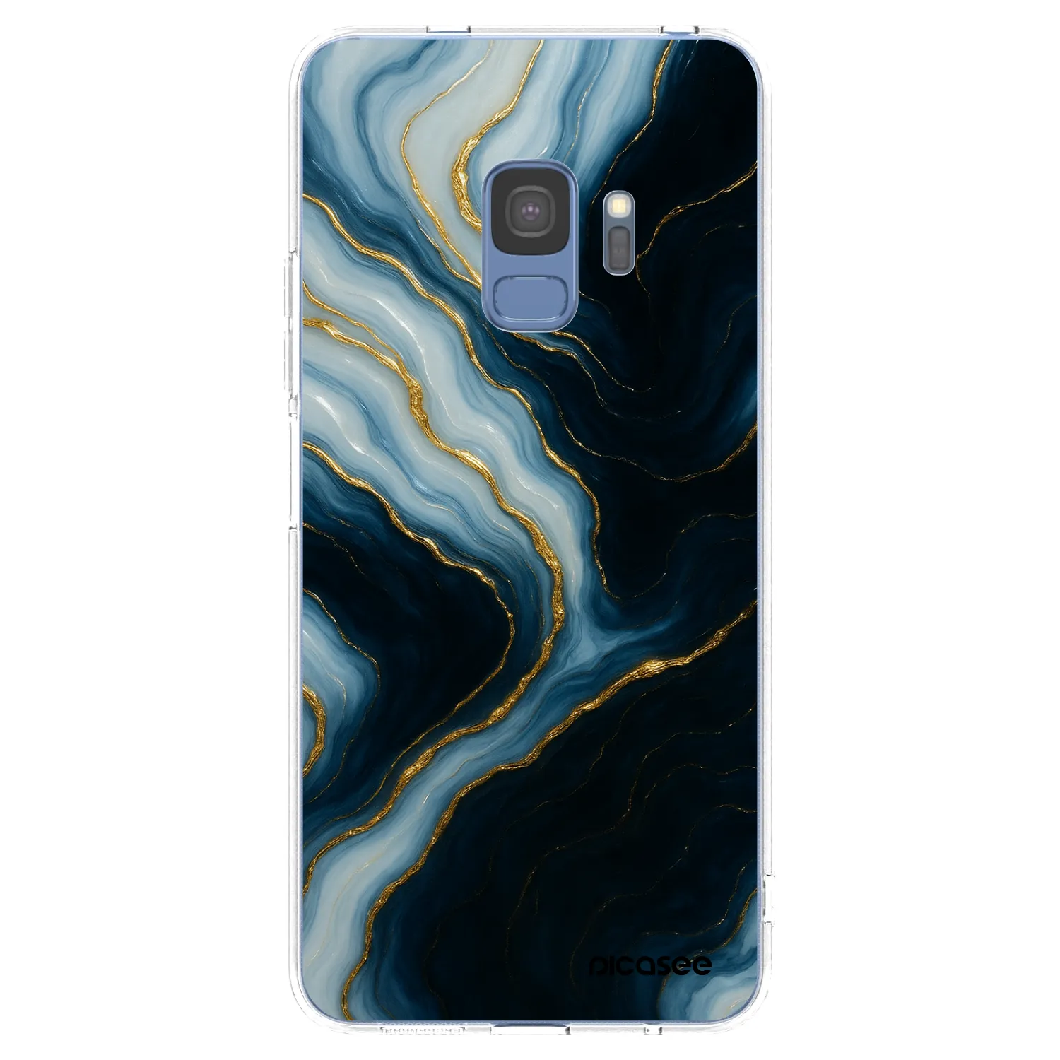 Picasee silikónový prehľadný obal pre Samsung Galaxy S9 G960F - Luna