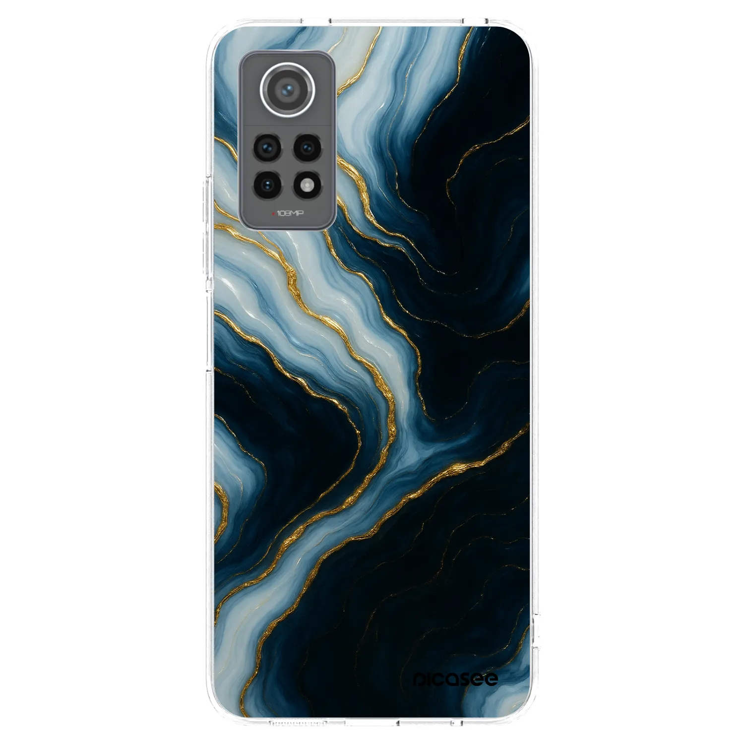 Picasee silikónový prehľadný obal pre Xiaomi Redmi Note 12 Pro 4G - Luna