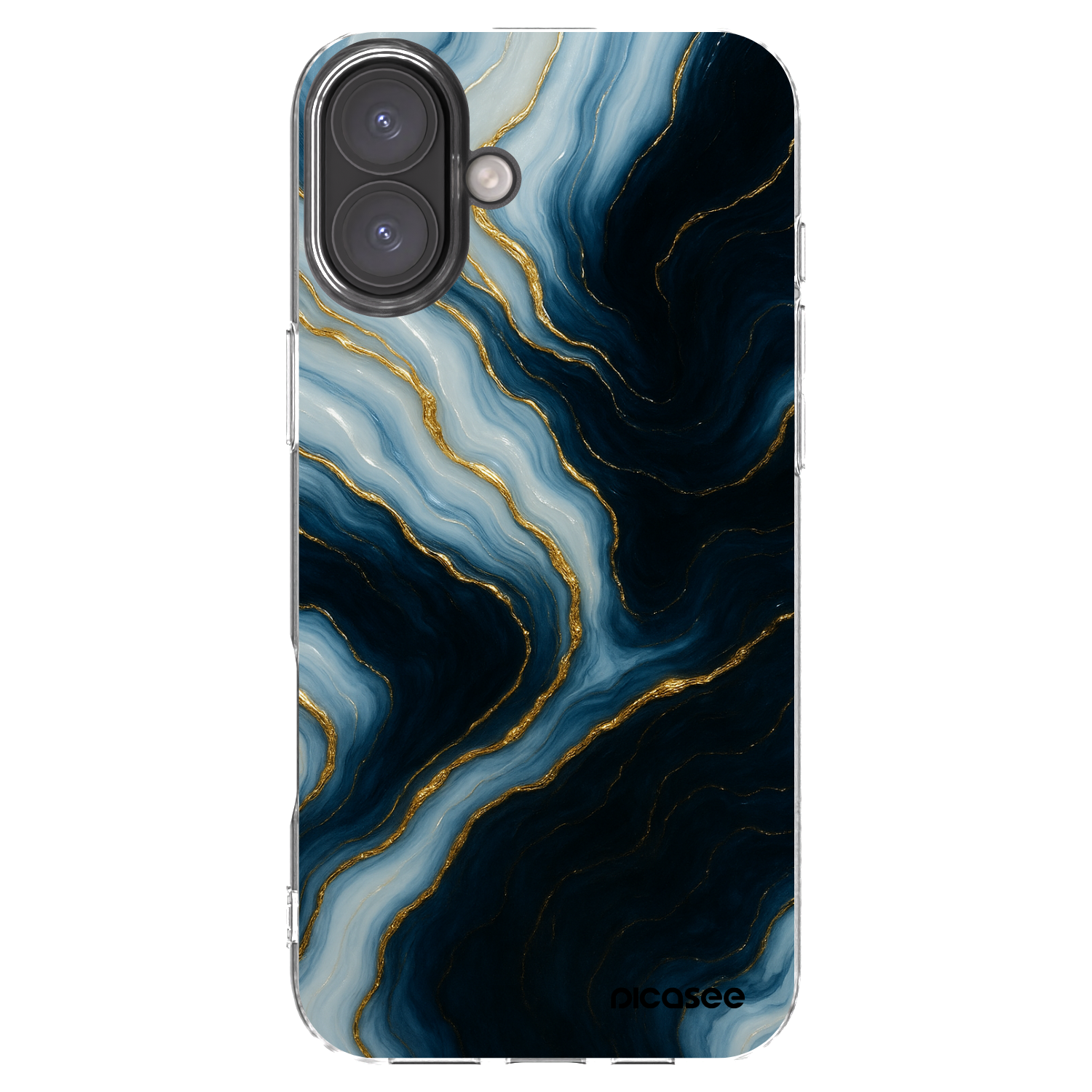 Picasee silikónový prehľadný obal pre Apple iPhone 16 Plus - Luna