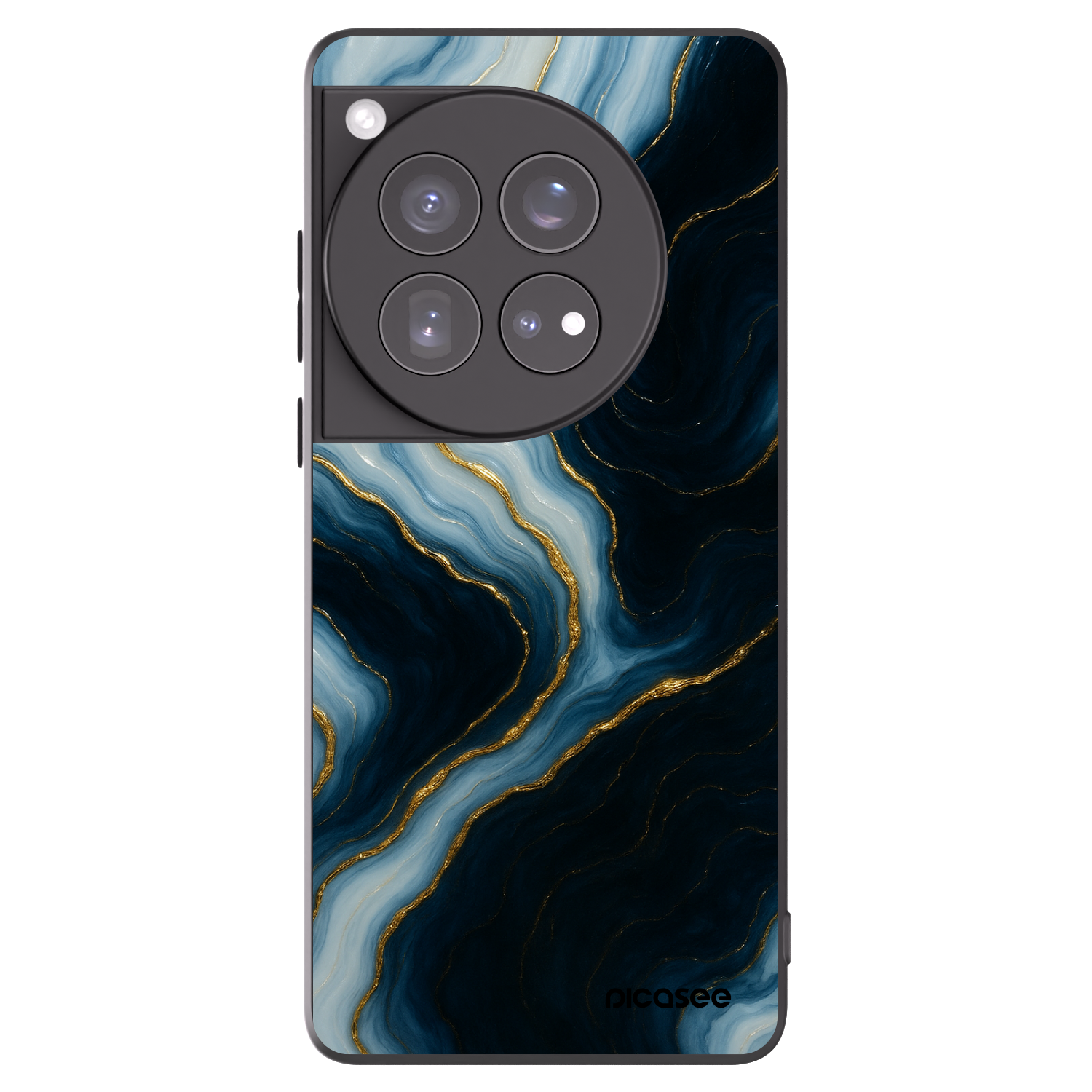 Silikónový čierny obal pre OnePlus 12 5G - Luna