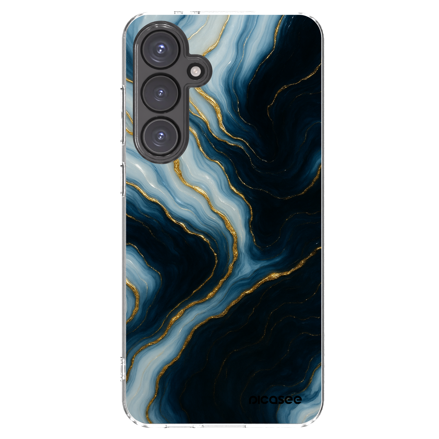 Picasee silikónový prehľadný obal pre Samsung Galaxy S24 FE S721B - Luna
