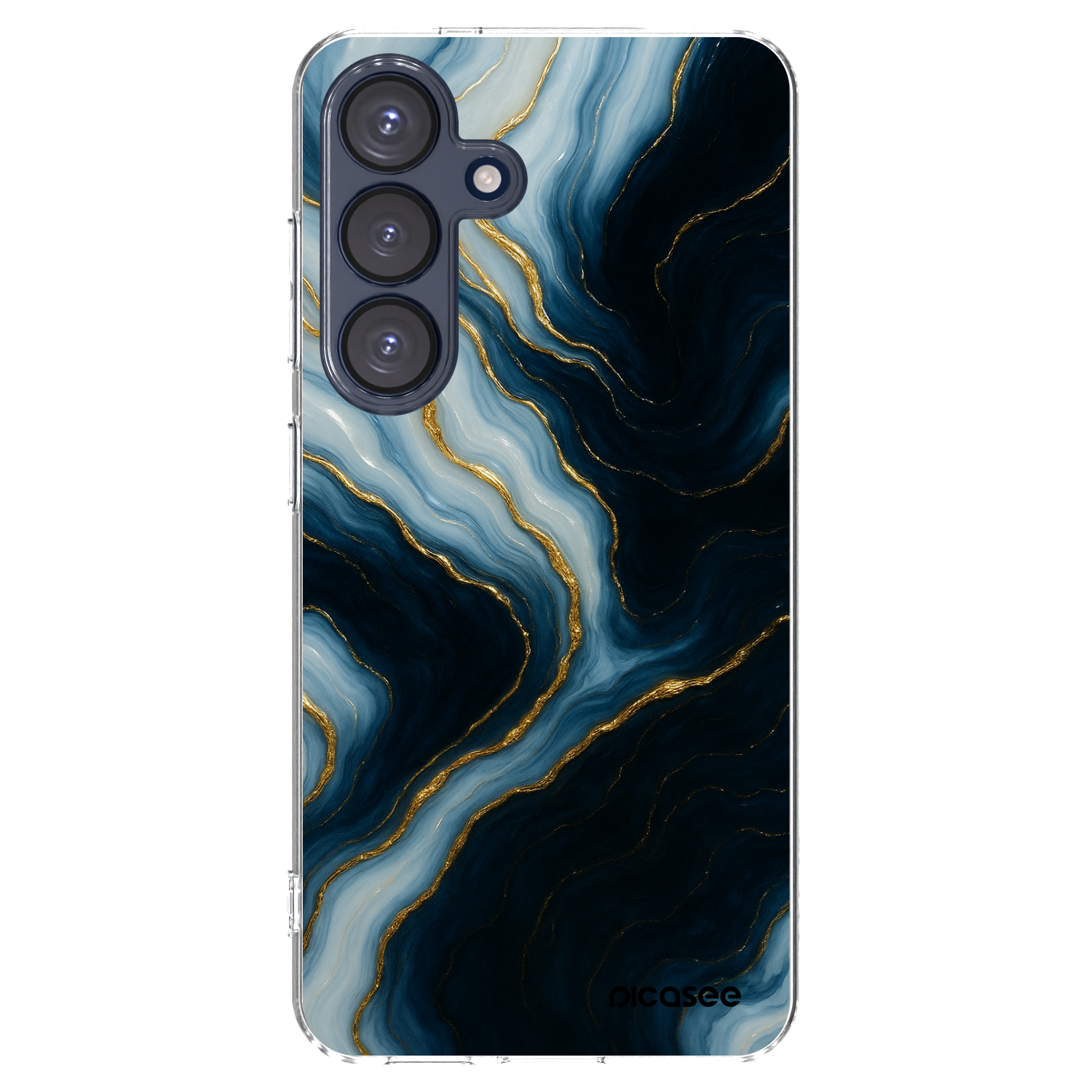 Picasee silikónový prehľadný obal pre Samsung Galaxy S25 5G - Luna