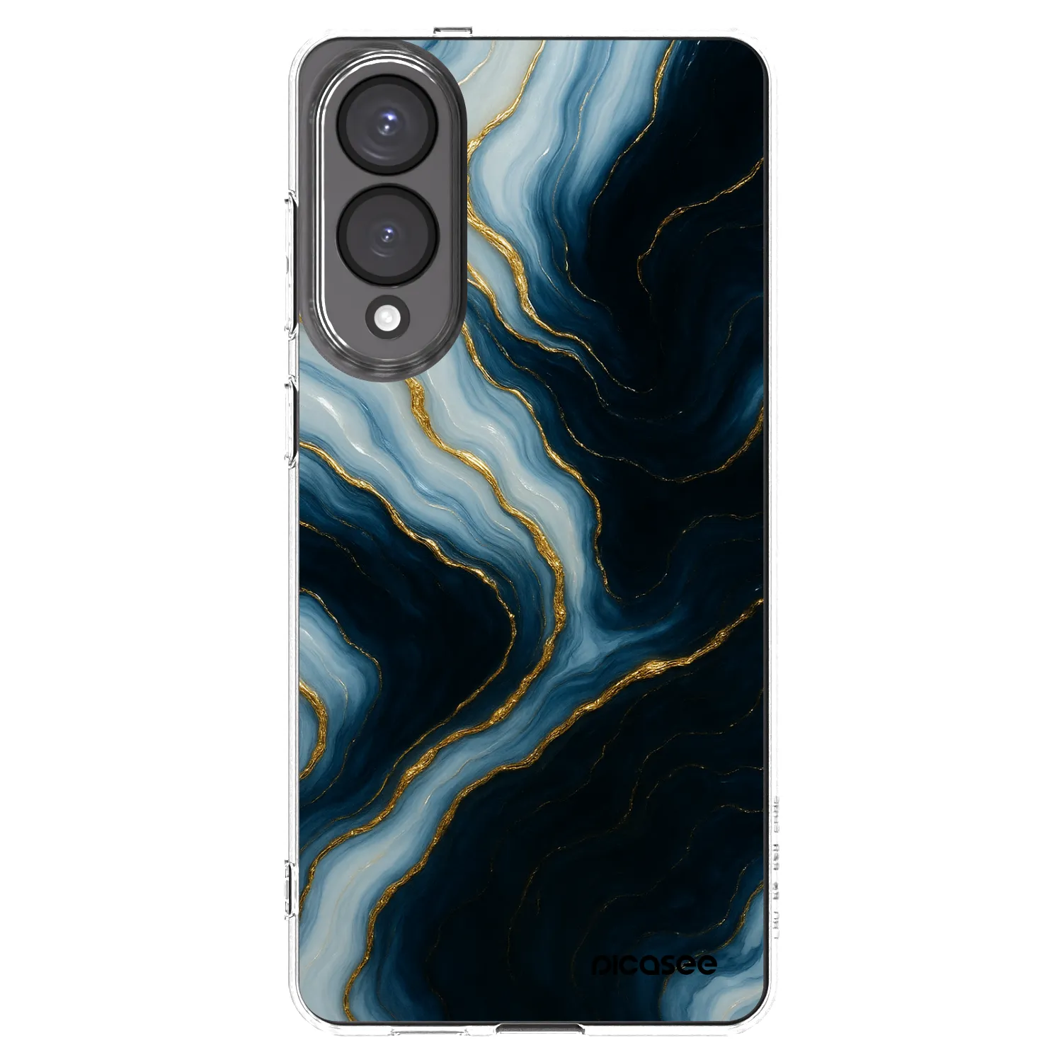 Picasee silikónový prehľadný obal pre Samsung Galaxy S25 Edge 5G - Luna