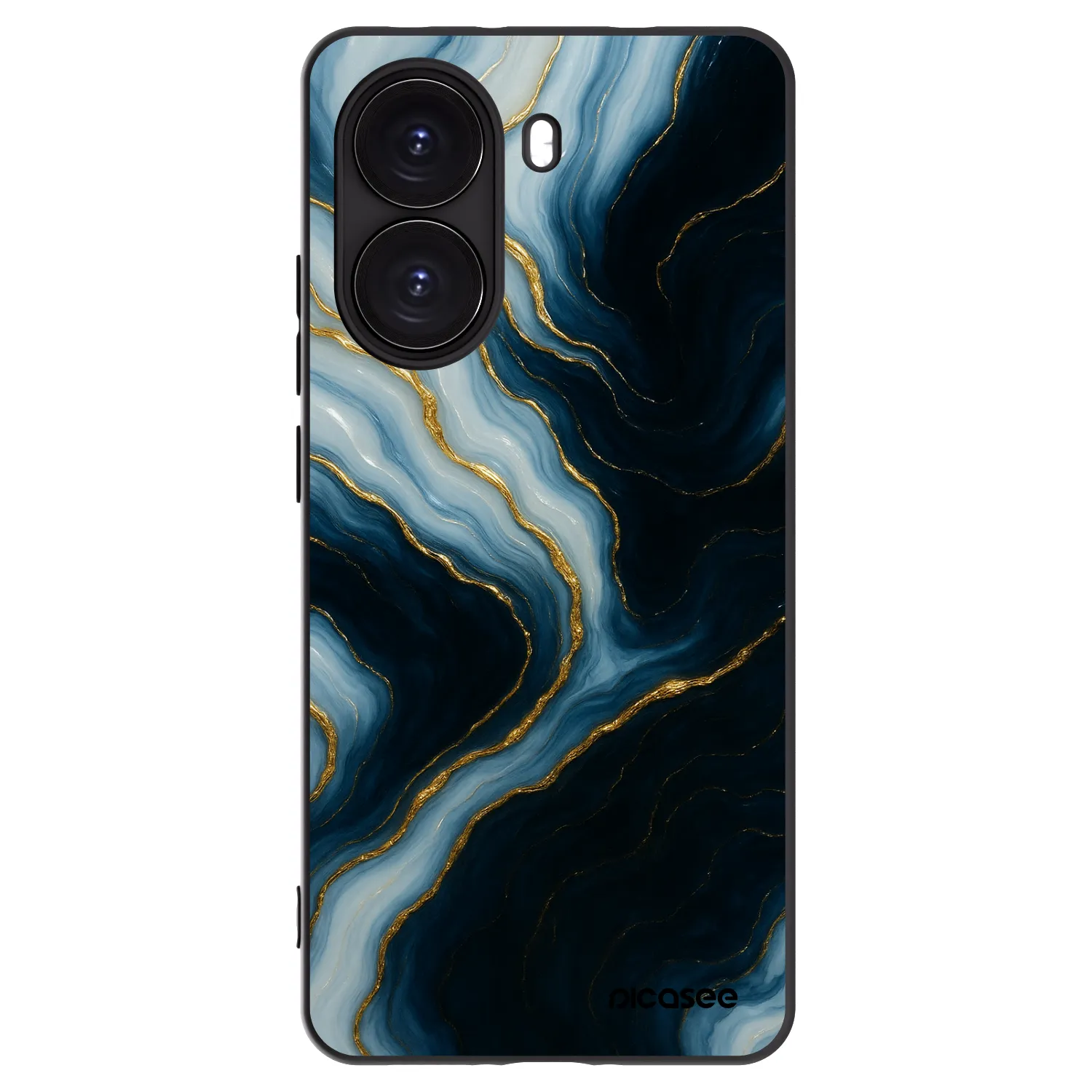 Picasee silikónový čierny obal pre Xiaomi Poco X7 Pro 5G - Luna