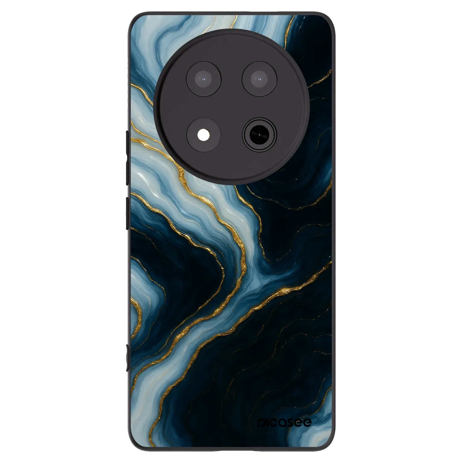 Picasee silikónový čierny obal pre Honor Magic7 Lite 5G - Luna