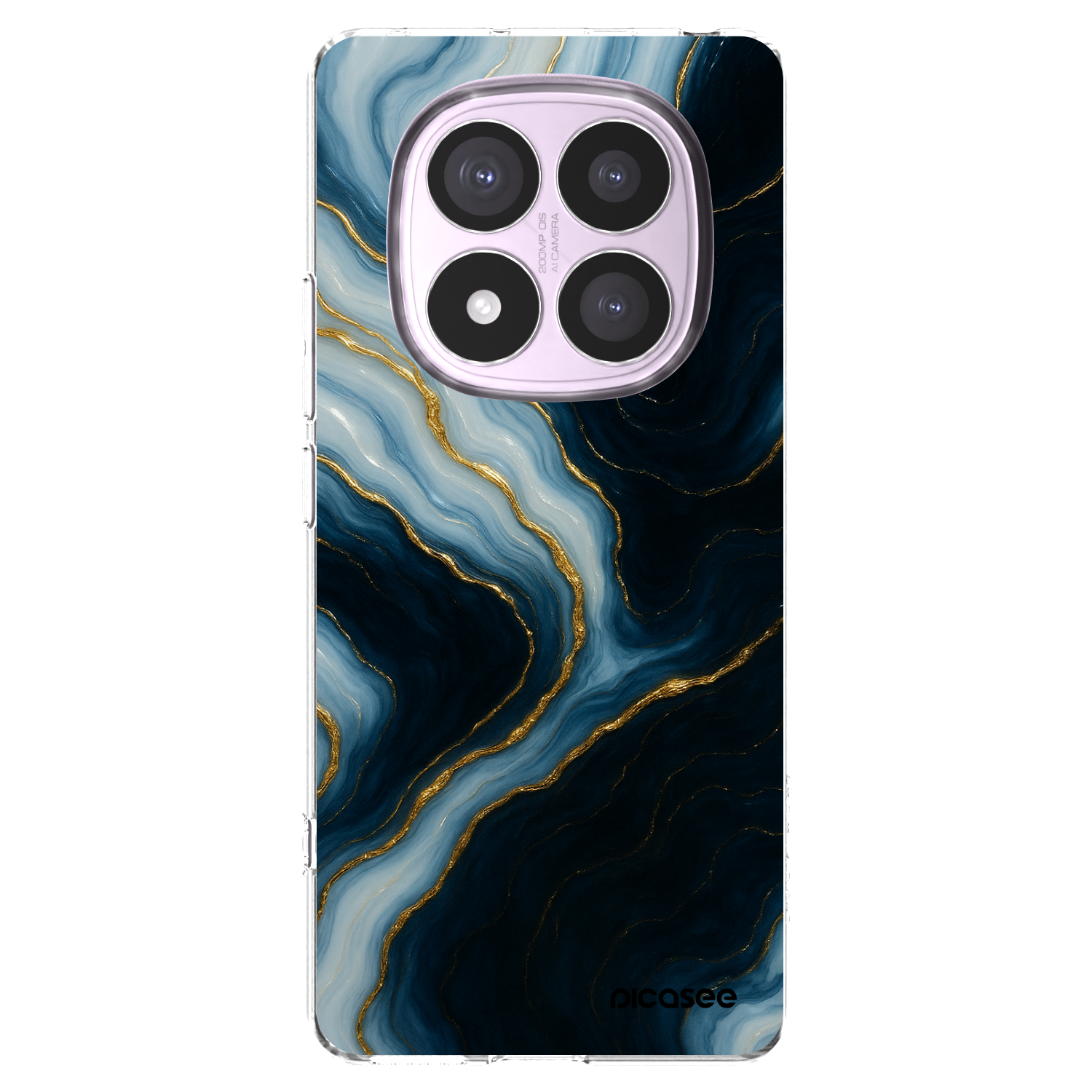 Picasee silikónový prehľadný obal pre Xiaomi Redmi Note 14 Pro 4G - Luna
