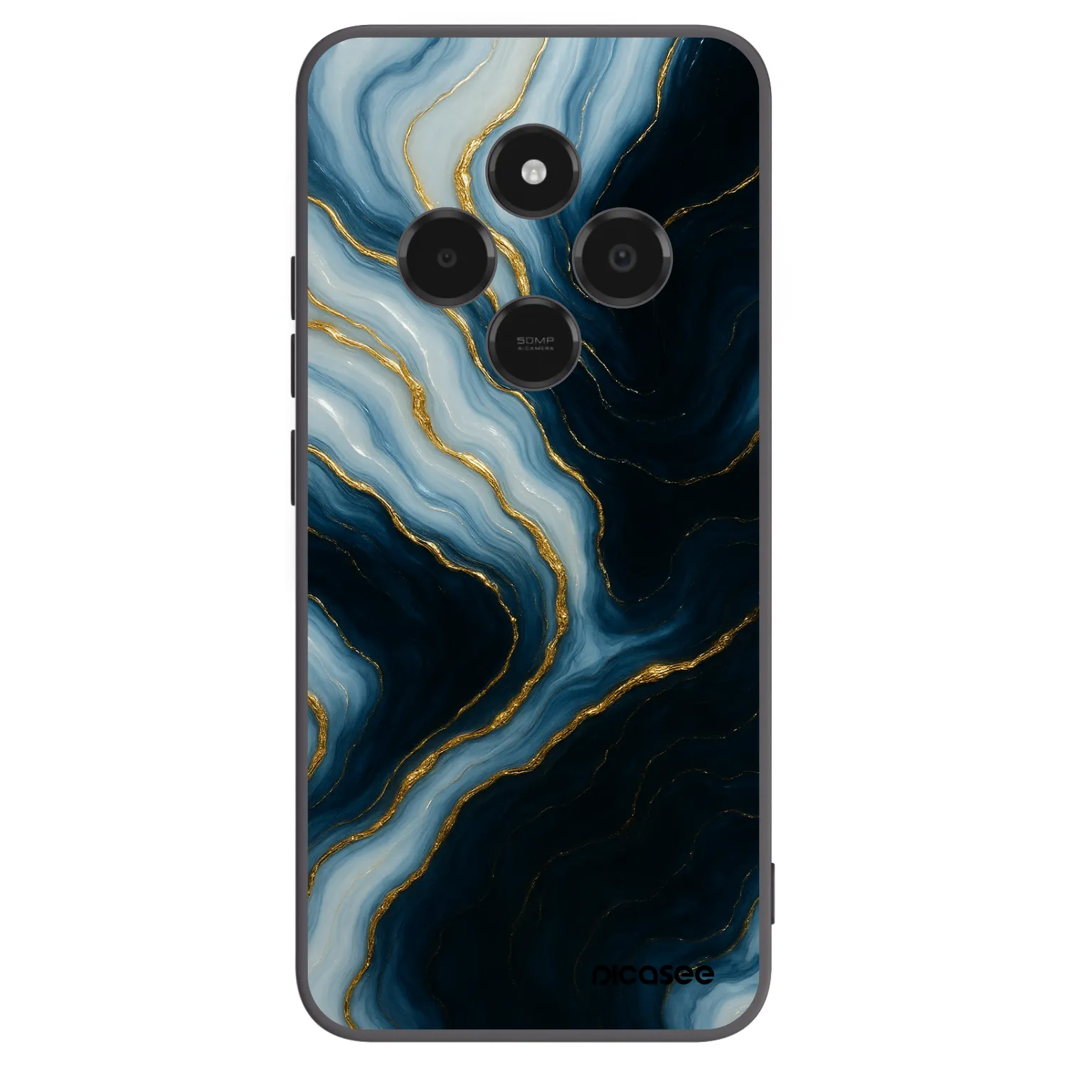 Picasee silikónový čierny obal pre Xiaomi Poco C75 - Luna