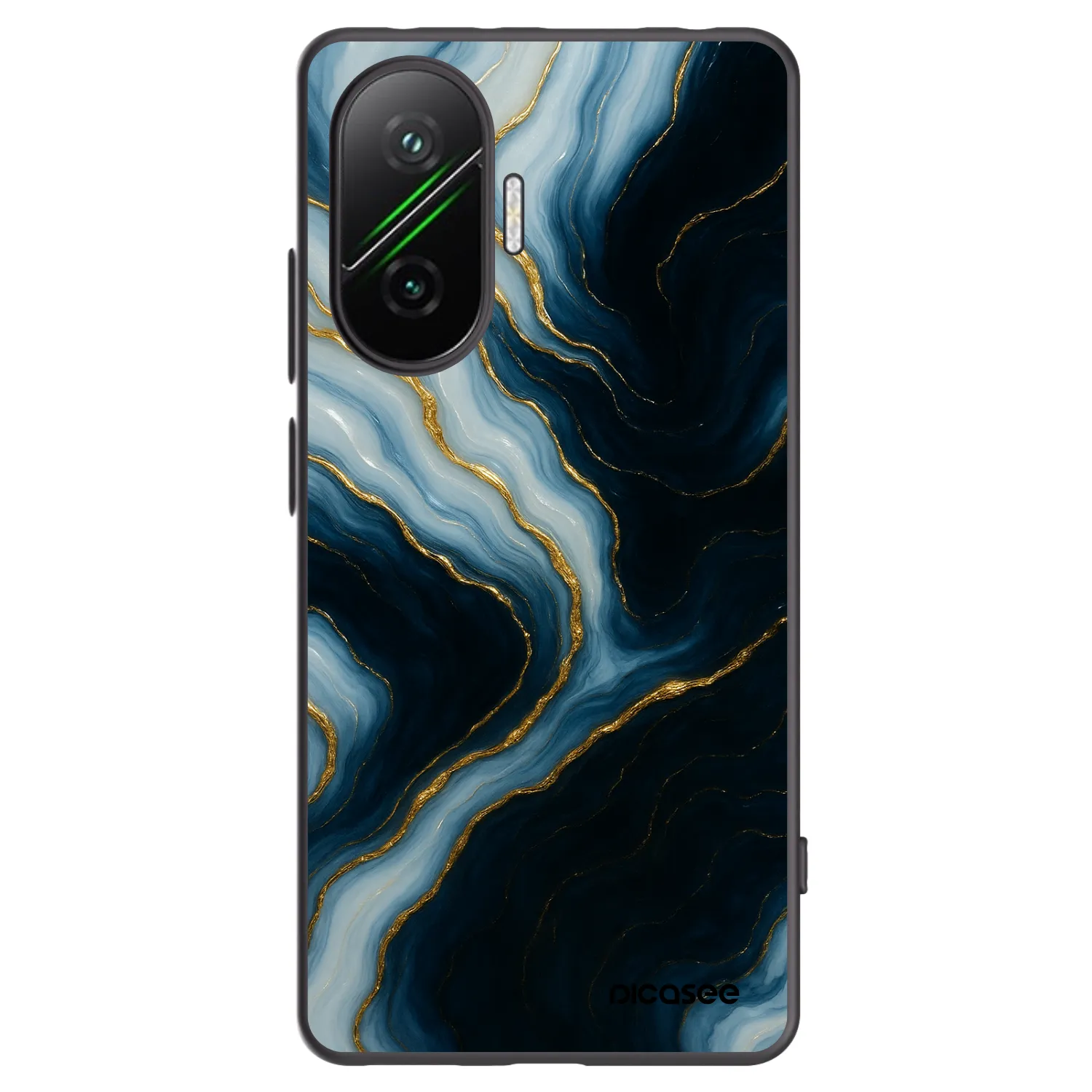 Silikónový čierny obal pre Xiaomi Poco F7 Pro 5G - Luna