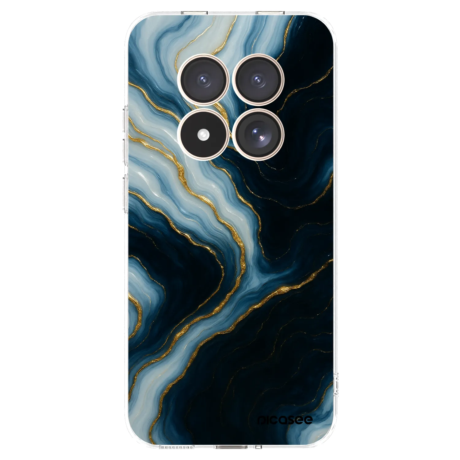 Picasee silikónový prehľadný obal pre Xiaomi Redmi Note 15 Pro 4G - Luna