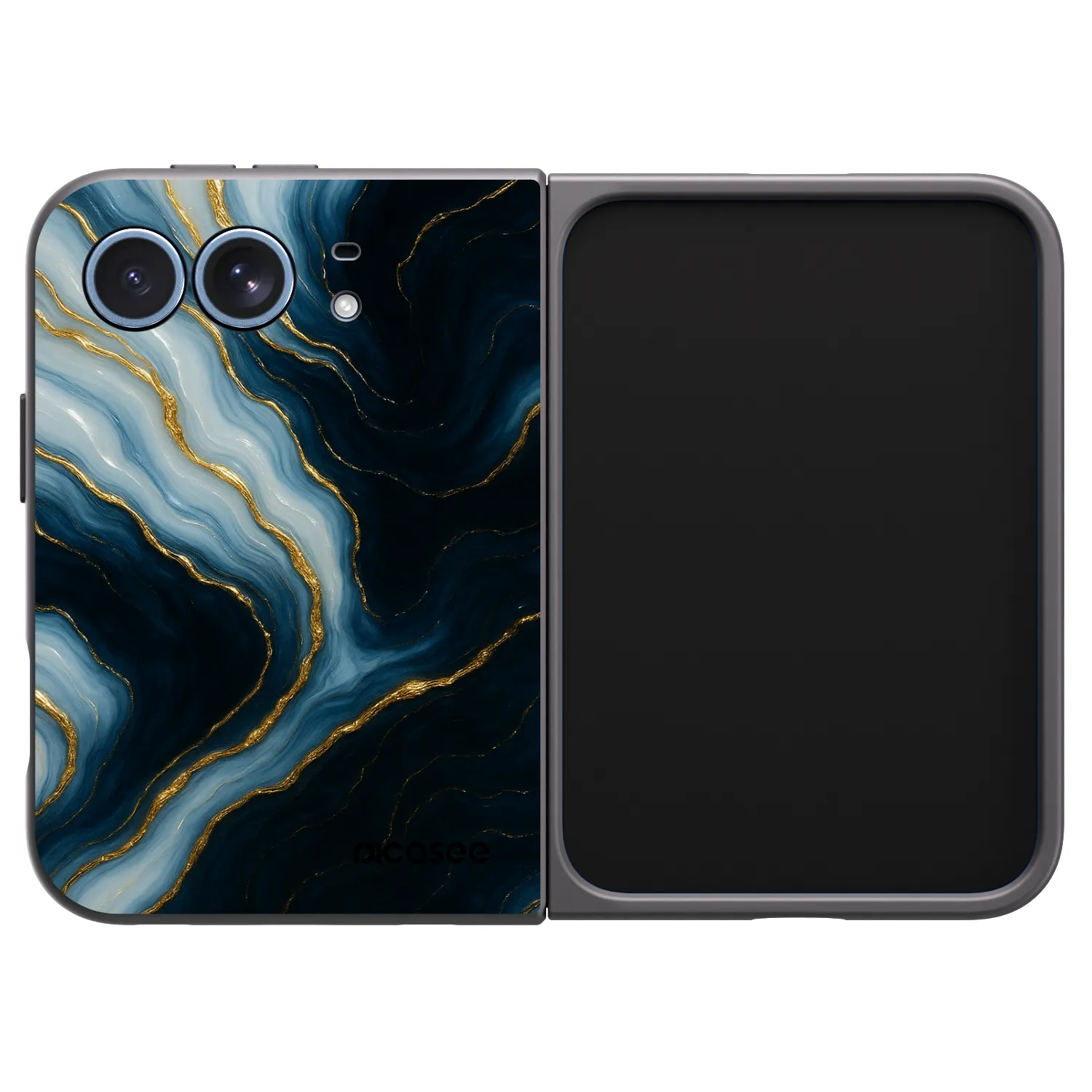 Picasee silikónový čierny obal pre Apple iPhone Ultra - Luna