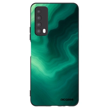 Picasee silikónový čierny obal pre Huawei P Smart 2021 - Malachite