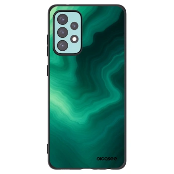 Picasee silikónový čierny obal pre Samsung Galaxy A72 A725F - Malachite