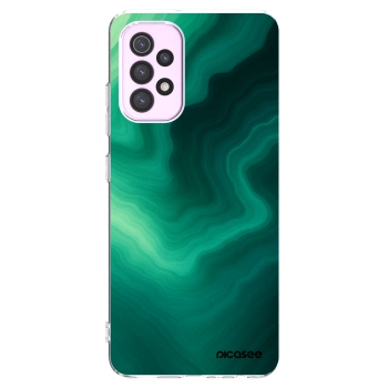 Picasee silikónový prehľadný obal pre Samsung Galaxy A32 5G A326B - Malachite