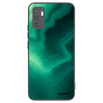 Picasee silikónový čierny obal pre Xiaomi Redmi Note 10 5G - Malachite