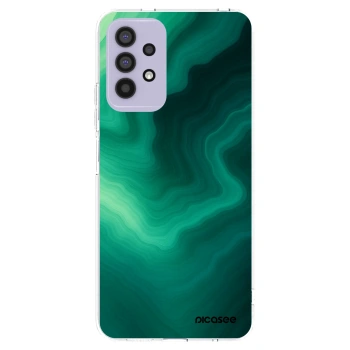 Picasee silikónový prehľadný obal pre Samsung Galaxy A32 4G SM-A325F - Malachite