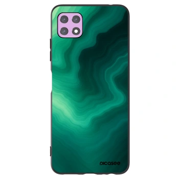 Picasee silikónový čierny obal pre Samsung Galaxy A22 A226B 5G - Malachite