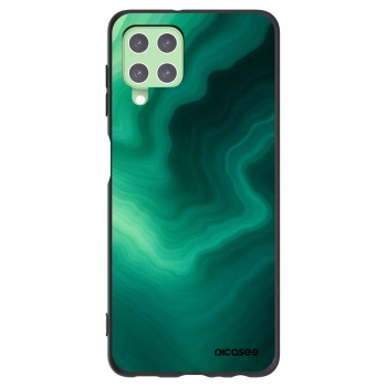 Picasee silikónový čierny obal pre Samsung Galaxy A22 A225F 4G - Malachite