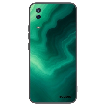 Picasee silikónový čierny obal pre Vivo Y11s - Malachite