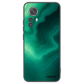 Picasee silikónový čierny obal pre Xiaomi 12 Pro - Malachite