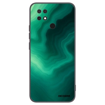 Picasee silikónový čierny obal pre Xiaomi Redmi 10C - Malachite
