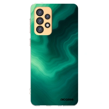 Picasee silikónový prehľadný obal pre Samsung Galaxy A33 5G A336 - Malachite