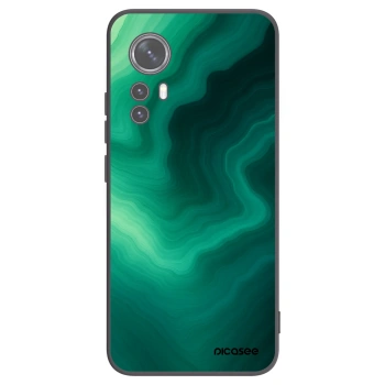 Picasee silikónový čierny obal pre Xiaomi 12X - Malachite