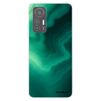 Picasee silikónový prehľadný obal pre Xiaomi 12 Lite - Malachite