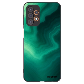 Picasee silikónový čierny obal pre Samsung Galaxy A23 A235F 4G - Malachite