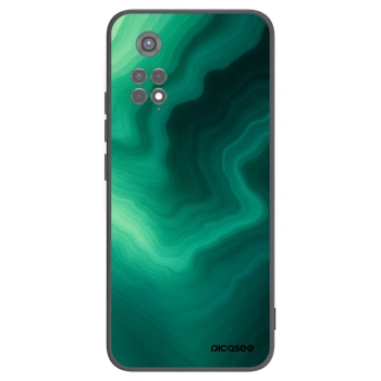 Picasee silikónový čierny obal pre Xiaomi Redmi Note 11S 5G - Malachite