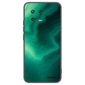 Picasee silikónový čierny obal pre Xiaomi 13 Pro - Malachite