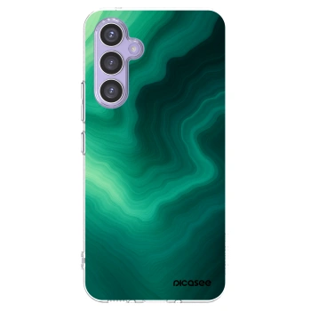 Picasee silikónový prehľadný obal pre Samsung Galaxy A54 5G A546B - Malachite