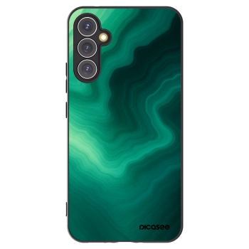 Picasee silikónový čierny obal pre Samsung Galaxy A34 5G A346B - Malachite