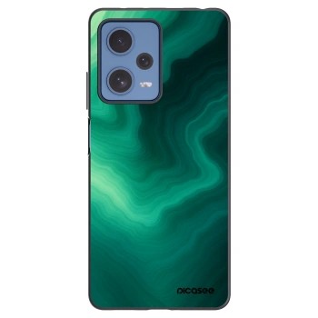 Picasee silikónový čierny obal pre Xiaomi Redmi Note 12 Pro 5G - Malachite