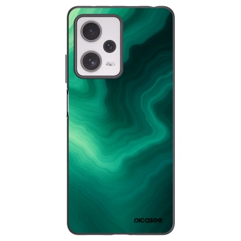 Picasee silikónový čierny obal pre Xiaomi Redmi Note 12 Pro+ 5G - Malachite