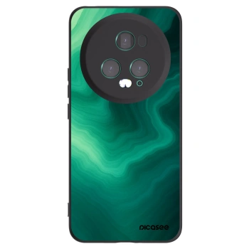 Picasee silikónový čierny obal pre Honor Magic5 Pro - Malachite