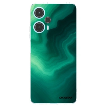 Picasee silikónový prehľadný obal pre Xiaomi Poco F5 - Malachite