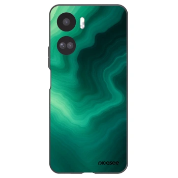Picasee silikónový čierny obal pre Honor 90 Lite 5G - Malachite