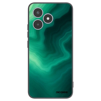 Picasee silikónový čierny obal pre Realme C53 - Malachite