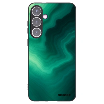 Picasee silikónový čierny obal pre Samsung Galaxy S24+ S926B 5G - Malachite