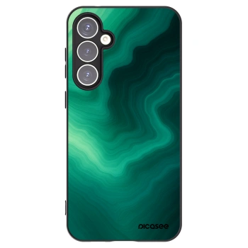 Picasee silikónový čierny obal pre Samsung Galaxy S23 FE S711B - Malachite