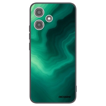 Picasee silikónový čierny obal pre Xiaomi Redmi 12 5G - Malachite