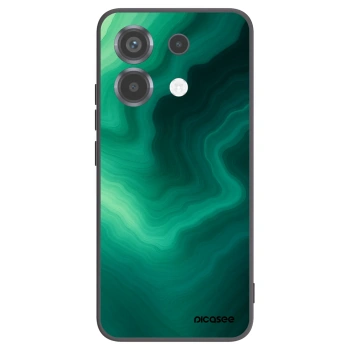 Picasee silikónový čierny obal pre Xiaomi Poco X6 - Malachite