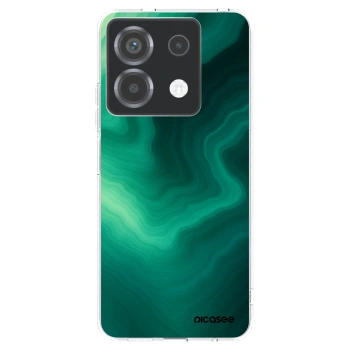 Picasee silikónový prehľadný obal pre Xiaomi Poco X6 - Malachite